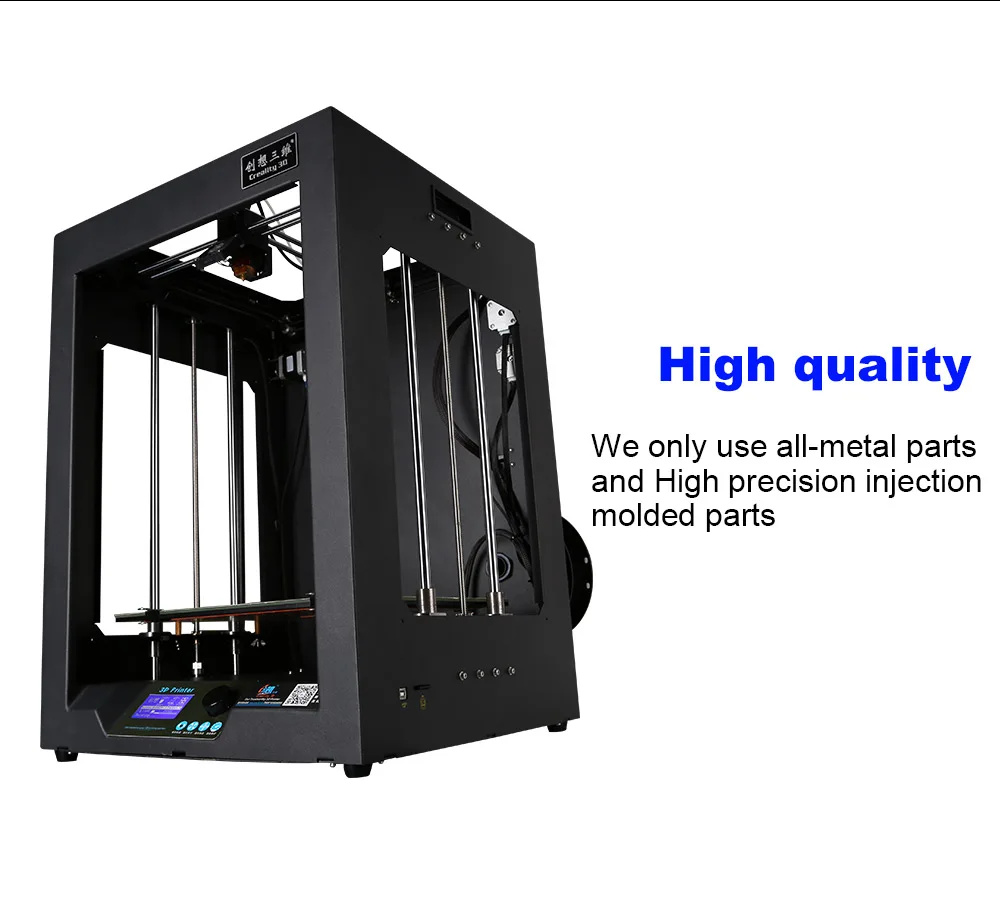 3D принтер CR-3040/CR-3040s Полностью Собранный 3D принтер большой размер печати 300*300*400 мм Высокая точность Creality 3D n 1 кг нити