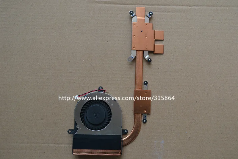 

New laptop cpu cooling fan for shenzhou A200-D52B A200-D52 A200-D52R with heatsink