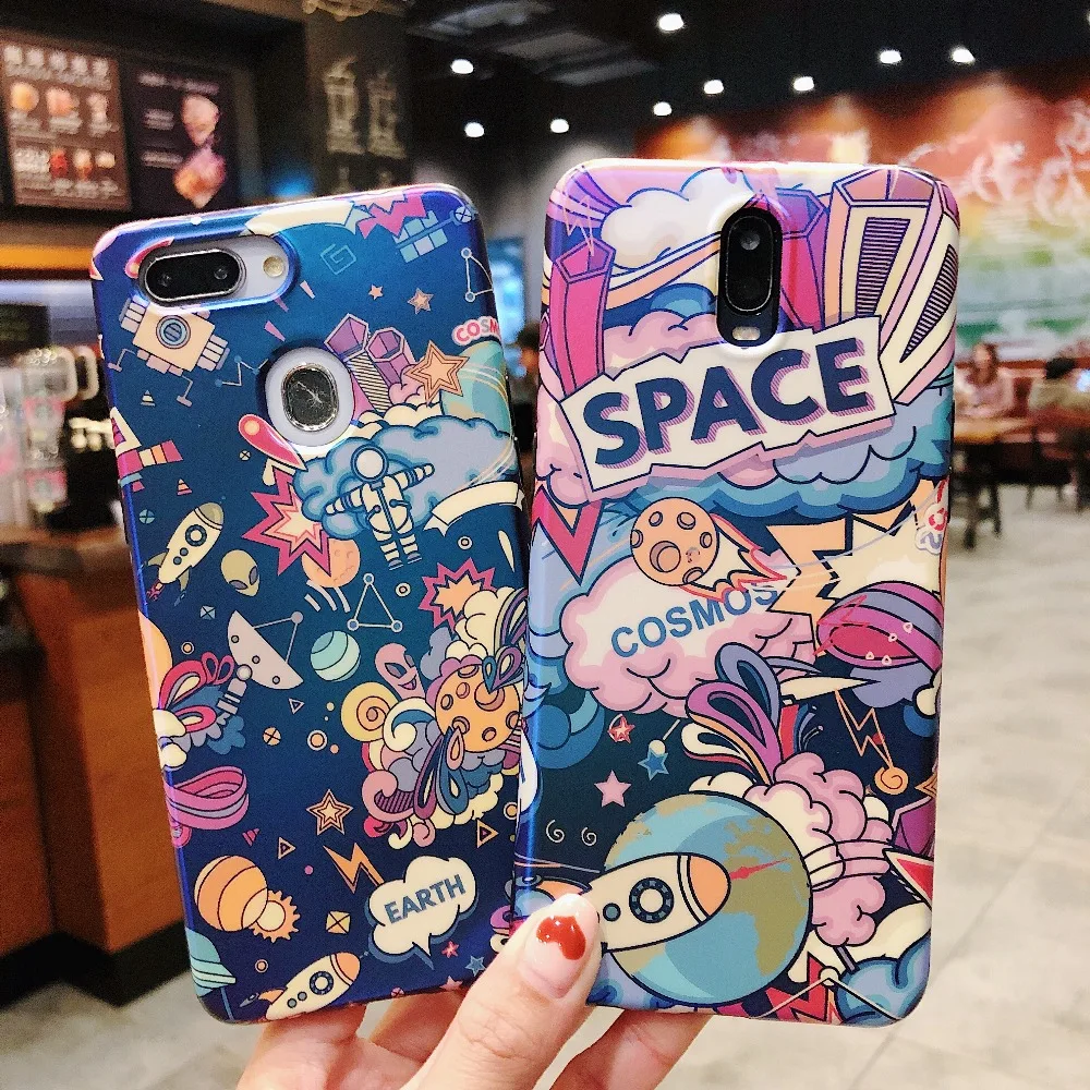 Глянцевый чехол IMD для OPPO F9 A7X R17 Pro R15 Dream A3 с синим светом oppo r11s Plus r17 r15 полностью