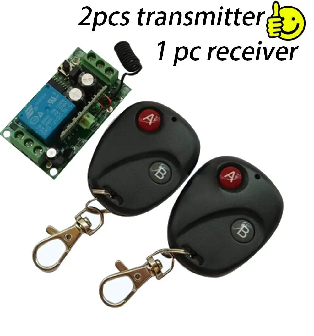 DC 12V 10A 1CH беспроводной Радиочастотный переключатель света дистанционное