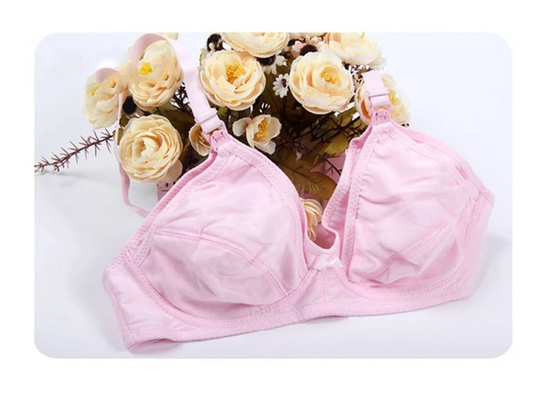 Хлопковый бюстгальтер для беременных сценический беспроводной кормления с