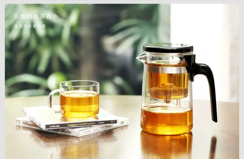 Samadoyo E-01 высококачественный Gongfu Чайник и кружка 500 мл стеклянный чайник SAMA Art чайная чашка для Dian Hong черный чай Da Hong Pao