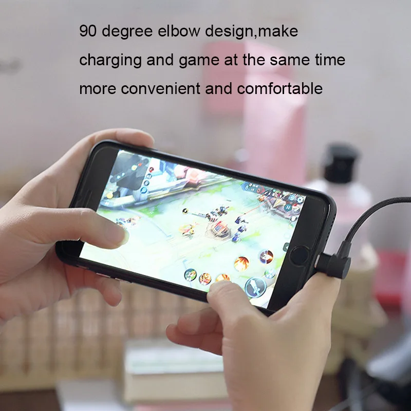 Магнитный кабель 6 поколения 90 градусов L зарядный usb для iphone 7 Samsung Huawei Xiaomi адаптер