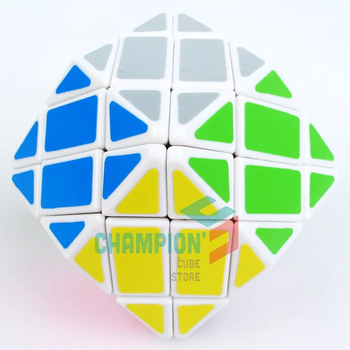 Lanlan Ромбический Додекаэдр Magic Cube головоломка Черно-белый обучения и