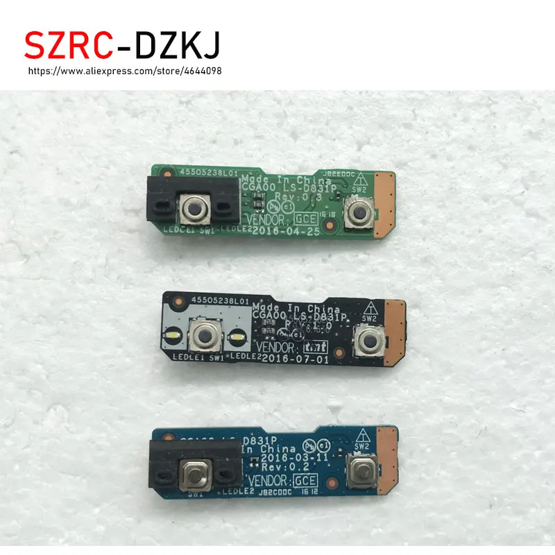 Оригинальный переключатель питания для LENOVO Y910 27IS плата LS D831P REV 0 2 3 1 0|Компьютерные