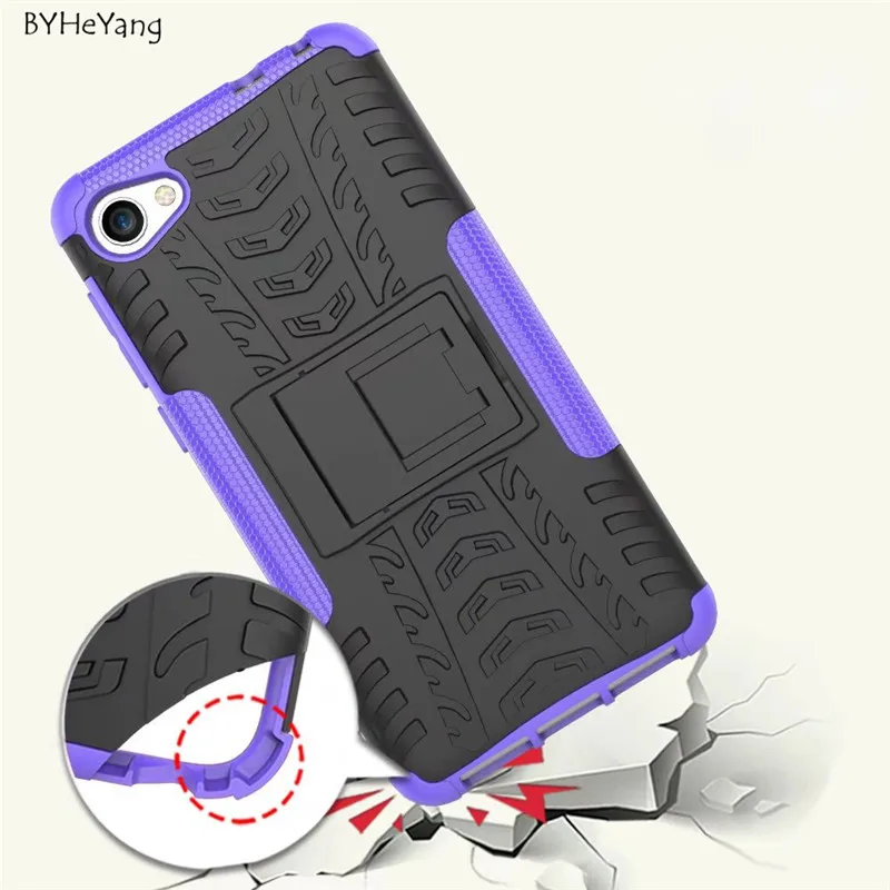 For Alcatel A5 LED Case 5.2inch Heavy Rugged TPU+PC Armor Shockproof Kick Stand Cover for OT5085 5085Y 5085D |