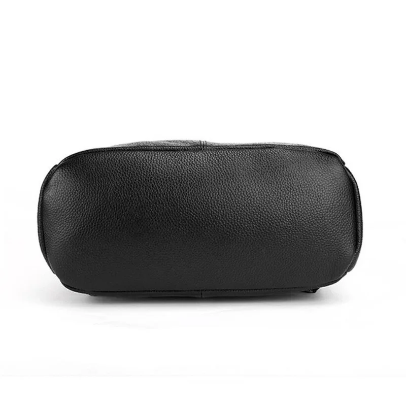 Fashion Women Genuine Leather Elegant atmosphere Black/Blue/Wine red Simple Style Shoulder bag Free Shipping. |