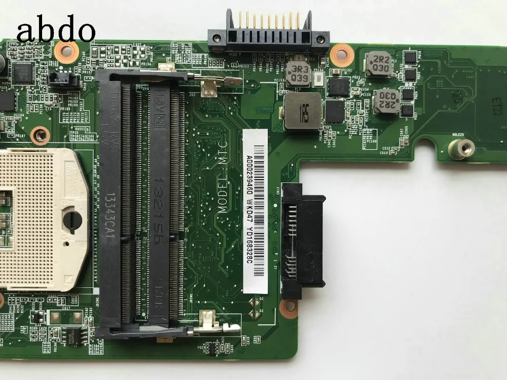 Toshiba satellite C40 C45 C40-A ноутбук материнская плата DDR3 DA0MTCMB8F0 A000239460 | Компьютеры и офис