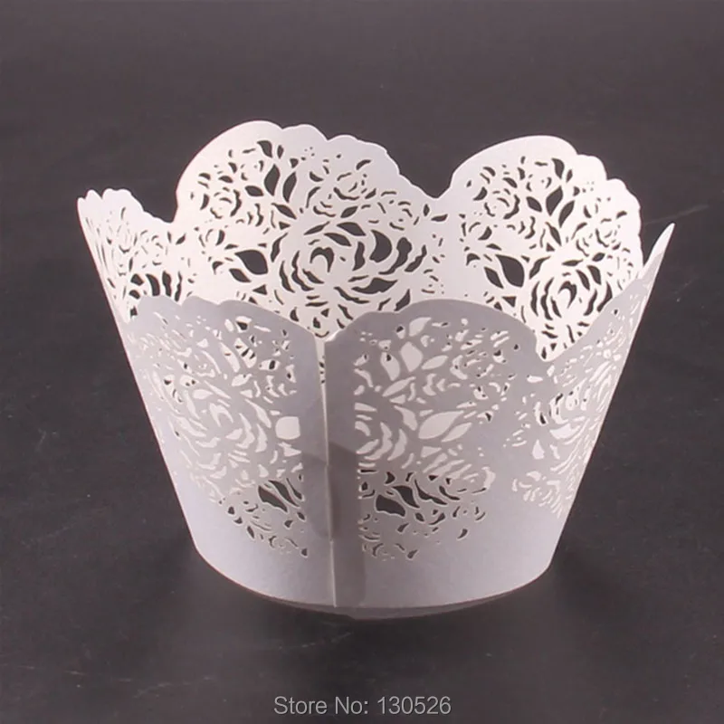 10 шт./компл. Бумага форма для кекса цветочный торт выпечки чашки дырочками в форме