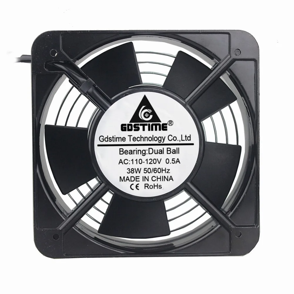Gdstime AC осевой вентилятор 110V 115V 120V 150MM 15CM 15050 промышленный вентиляция выхлопные