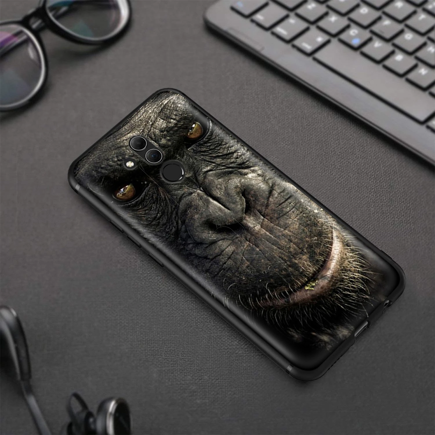 Милый чехол с животными Lavaza Chimpanzee Chimp Monkey для Huawei P30 P20 P10 P9 P8 Mate 20 10 Pro Lite P Smart 2017 |
