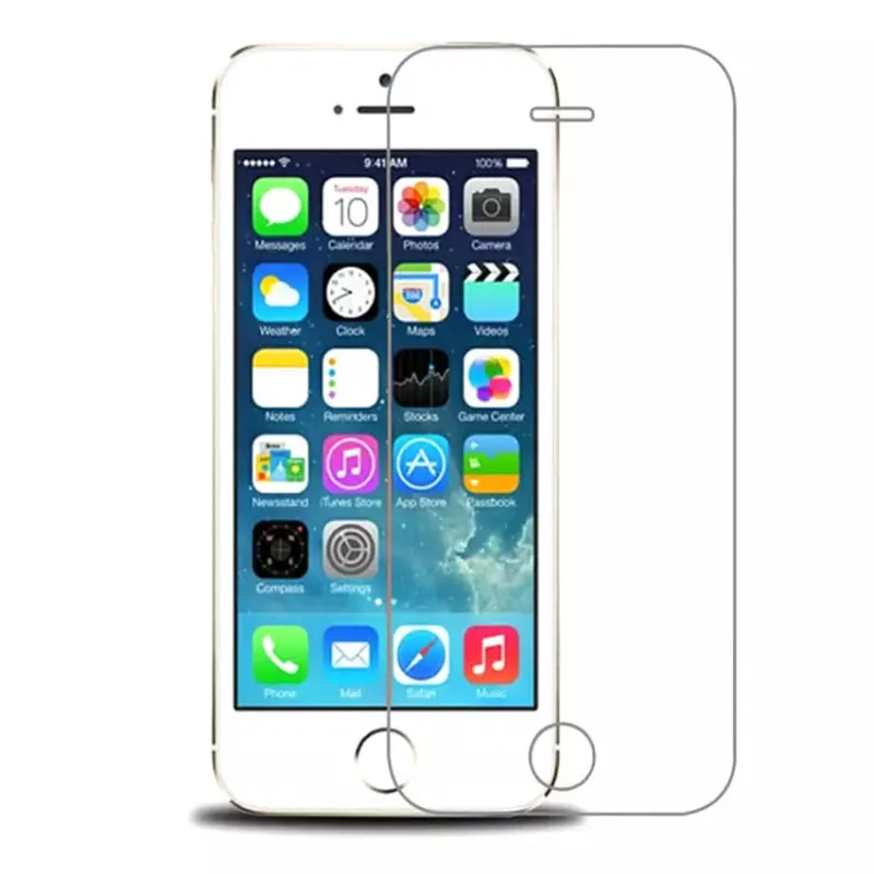 2 шт. закаленное стекло для Iphone Se 5 S 5c C Защитное экрана Защитная пленка Tremp Apple I Phone E