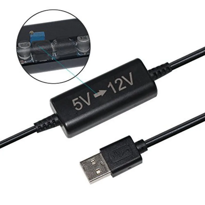 Повышающий адаптер проводной 5 в USB порт 12 В розетка для автомобильного