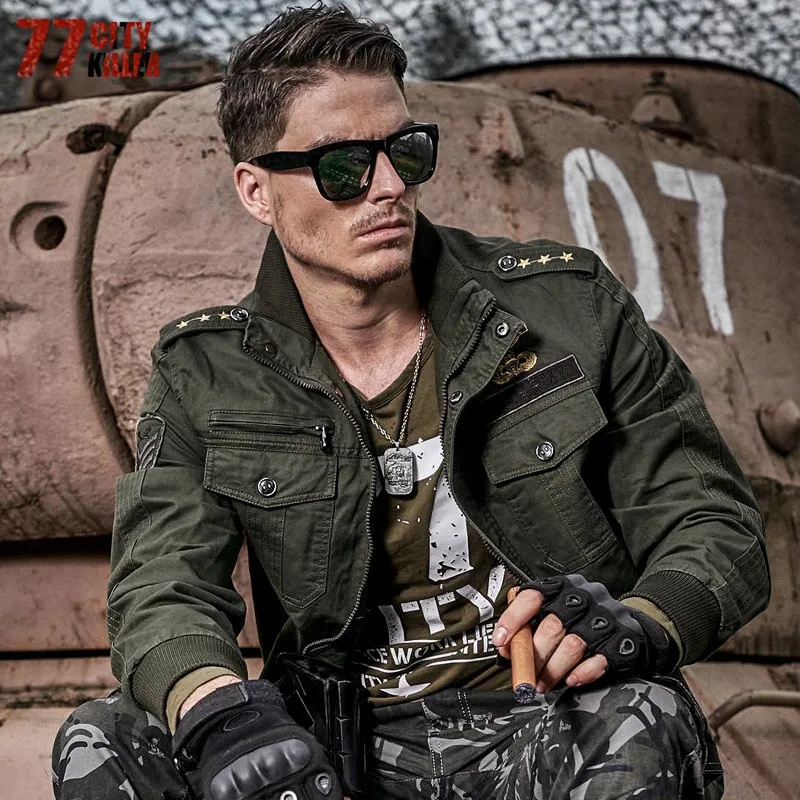 77City Killer Утепленная зимняя куртка мужская армейская Военная тактическая плюс