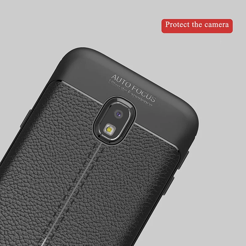 Роскошный мягкий чехол из искусственной кожи для Samsung Galaxy J3 J5 J7 Pro 2017