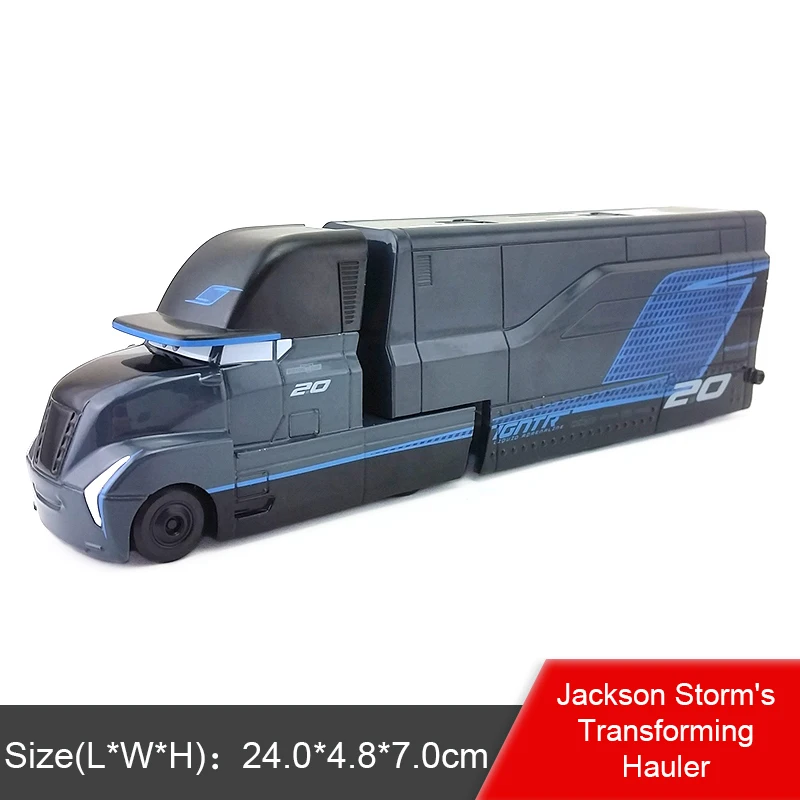 Disney Pixar Cars 3 Металлическая Автомобильная игрушка освещение McQueen Jackson Storm Golden Curz Mack