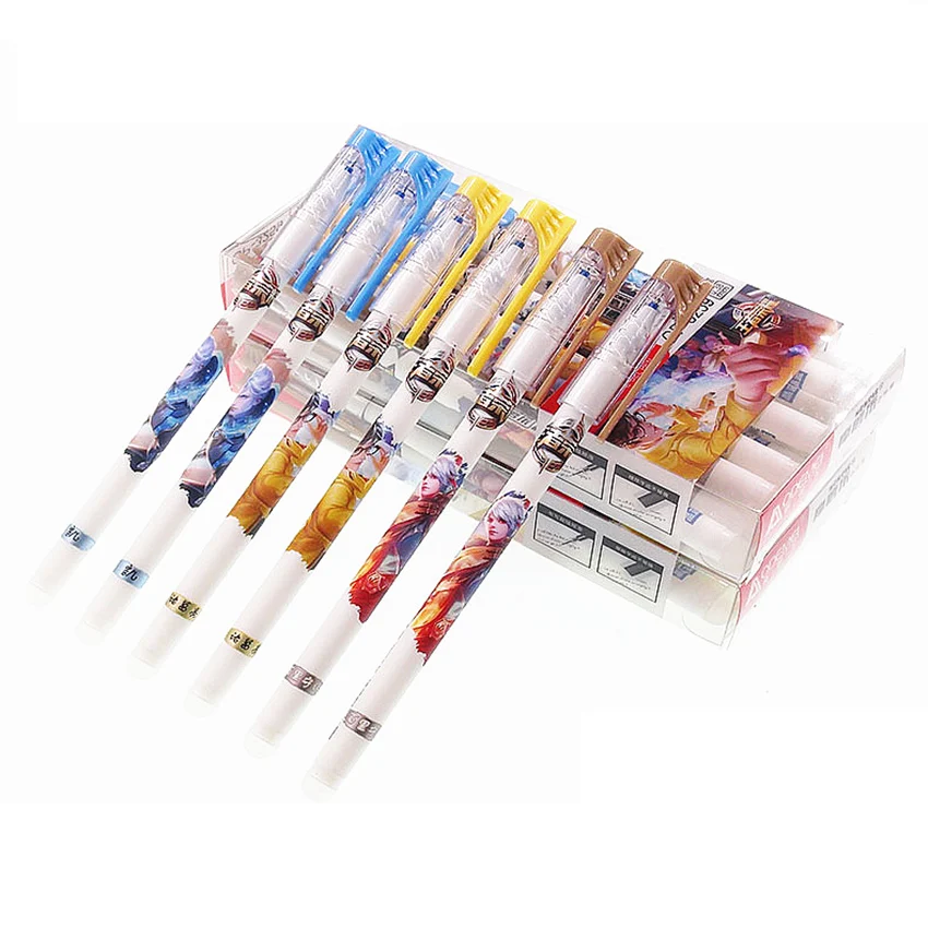 1 шт/ любимых пчелиных стержни для стираемой гелевой ручки красные синие чернила синие и черные Волшебные нейтральные ручки канцелярские принадлежности - Цвет: Random 1pcs