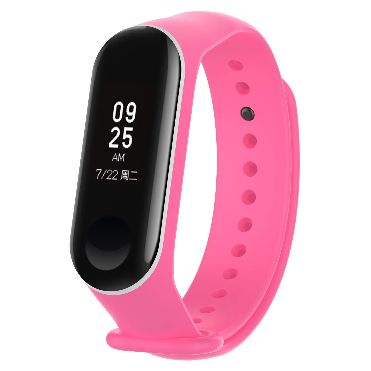 Светящийся светящийся силиконовый ремешок для Miband 3 регулируемый на запястье