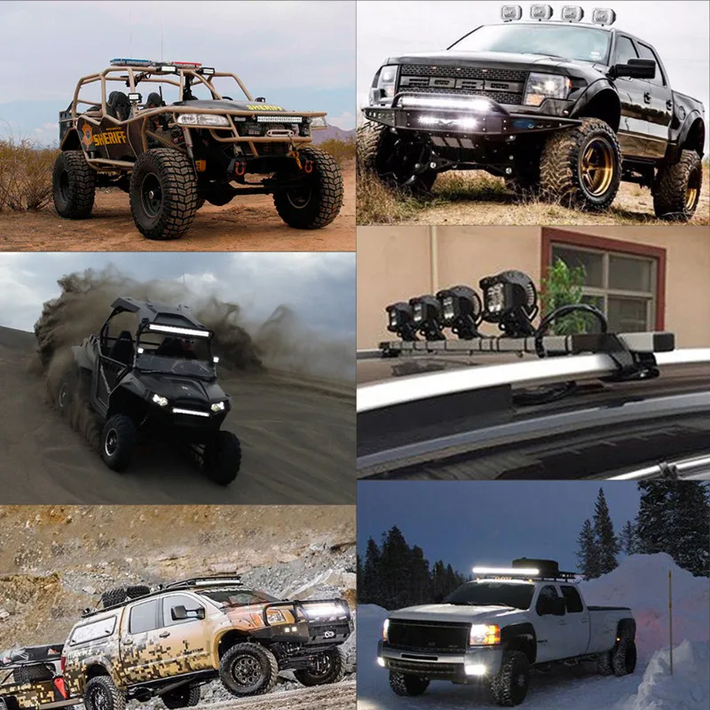 1x18 Вт DRL светодиодный Спот Наводнение Светодиодный светильник рабочий светильник 12 v 4WD 12 Вольт светодиодный рабочий светильник s для внедорожника SUV автомобиля trucksthe в байкерском стиле