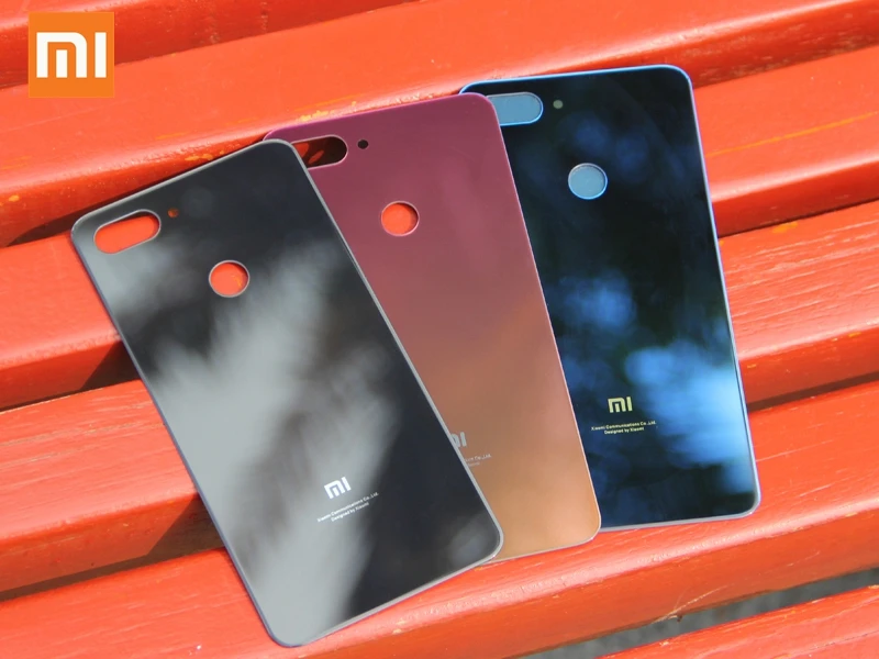 Xiao mi, стеклянная задняя крышка для Xiaomi mi 8 Lite mi 8 Lite, задний корпус, защитная задняя крышка, чехол для телефона