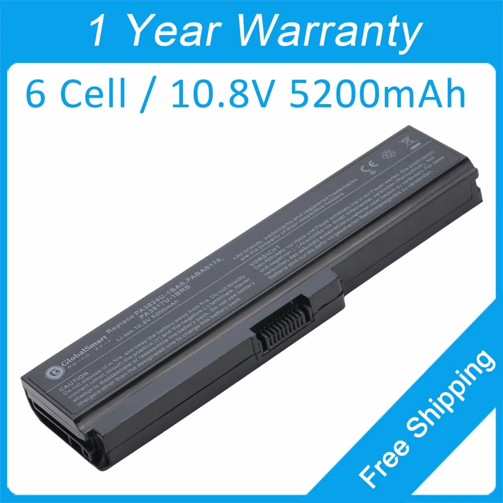 

New 6 cell laptop battery for toshiba Satellite L700 L730 L735 L740 L745 U505 P740 P745 P750 PA3634U-1BRS PA3816U-1BRS PABAS118