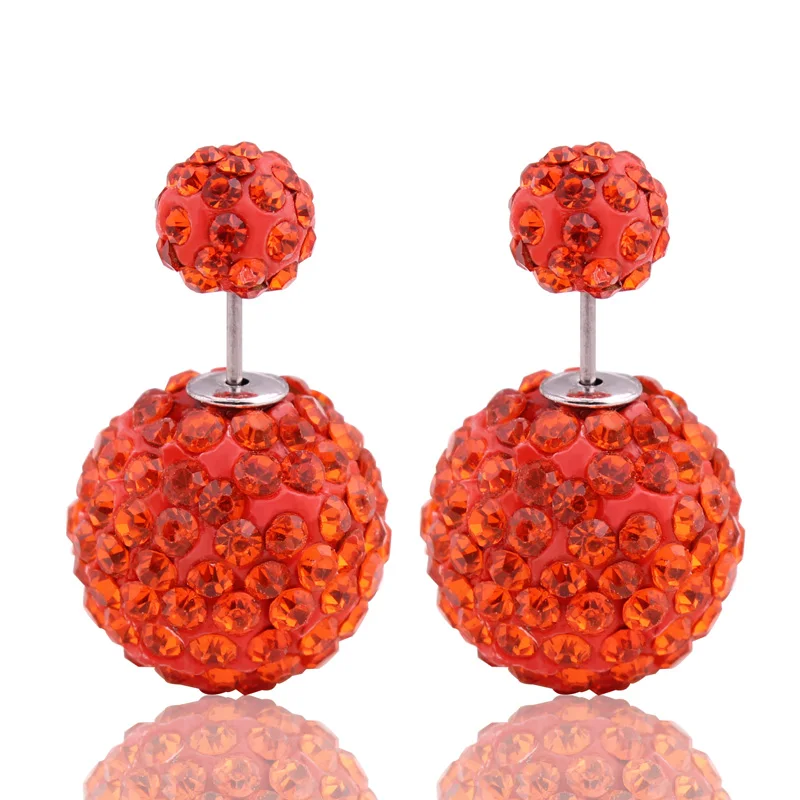 Необычные Ювелирные изделия покрытые серебром сверкающие большие серьги с