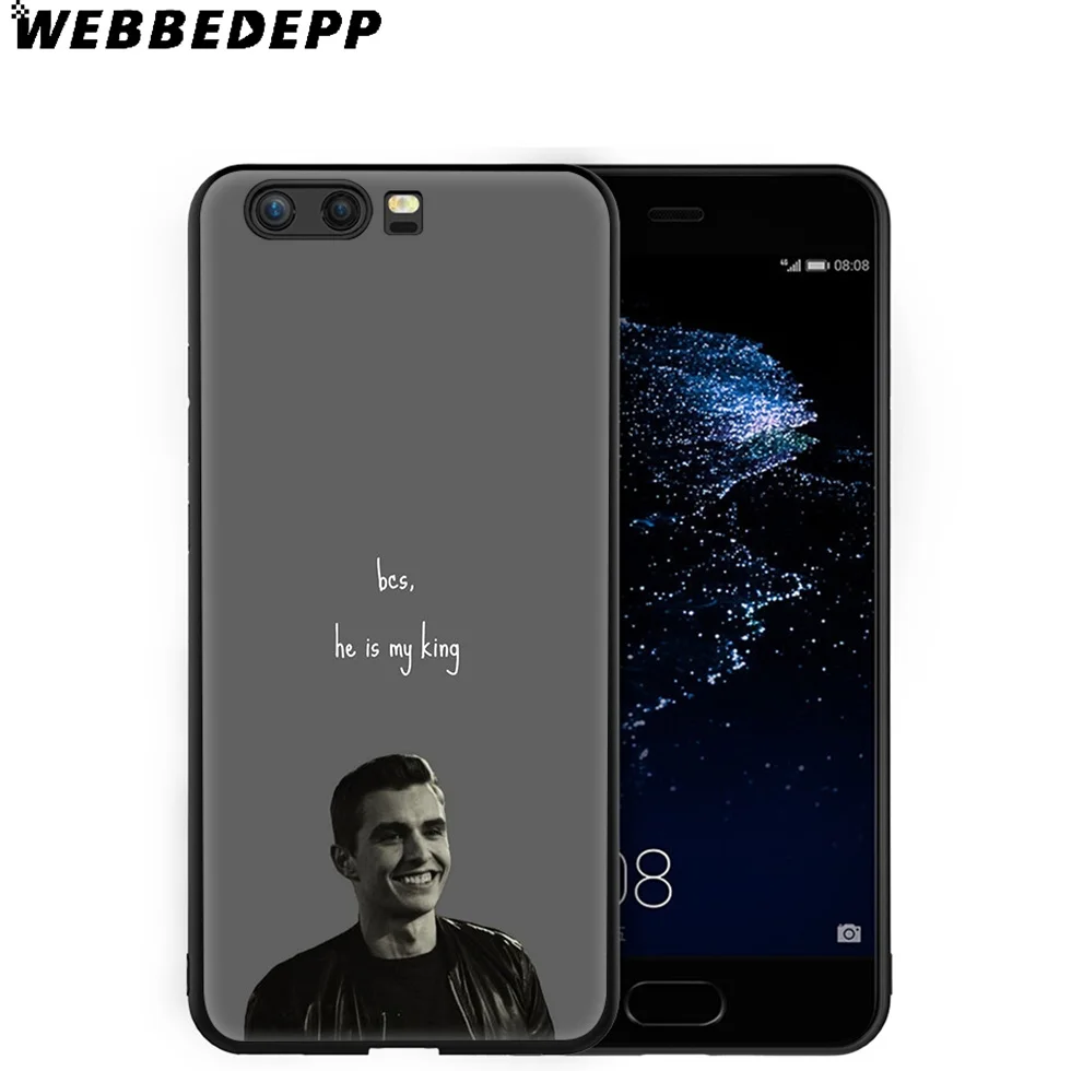 Мягкий чехол WEBBEDEPP Dave Franco для Huawei P8 P9 P10 P20 P30 Lite Pro P Smart Z Plus 2019 Y6 Prime 2018 2017 Mini |