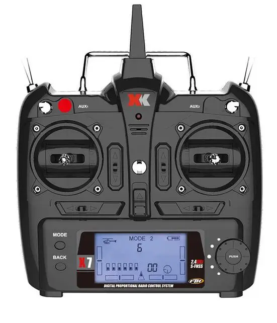 XK X251 бесщеточный мотор 2,4 г 4CH 6-осевой Квадрокоптер 3D сальто RC Quadcopter RTF р/у пультом дистанционного управления X7 передатчик