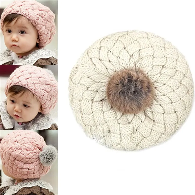 Детские hat дети детские фото реквизит шапочка, искусственного меха кролика gorros bebes крючком шапочка малышей cap для 4 месяцев-3 лет девушка