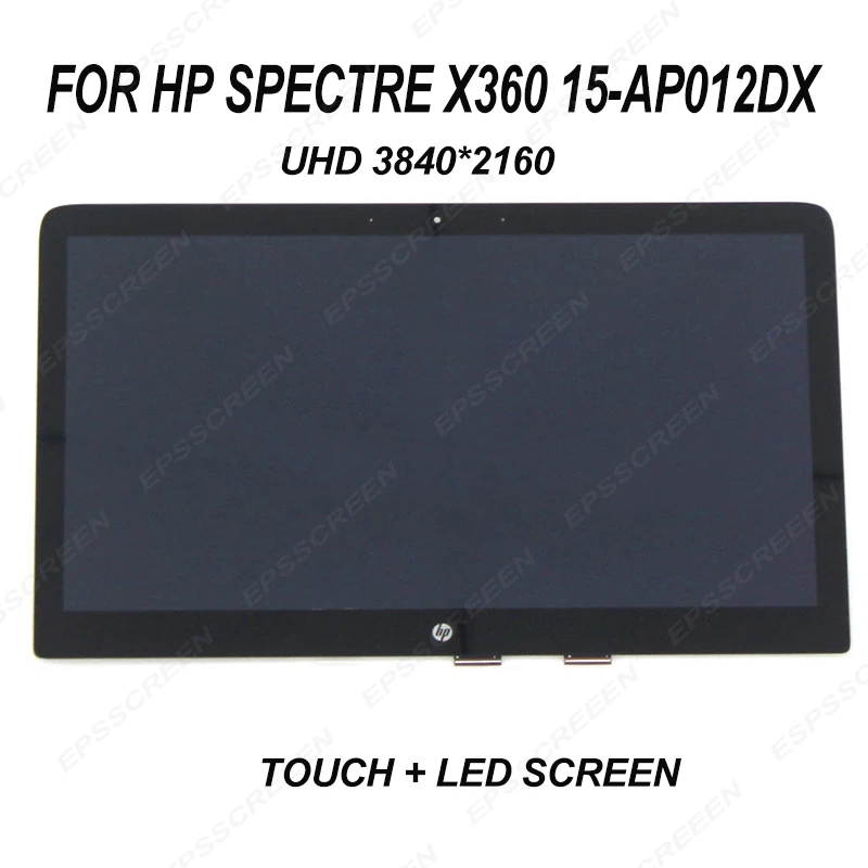 ЖК-дисплей UHD для HP Spectre X360 15-AP012DX 15 6 дюйма светодиодная фотопанель 3840*2160