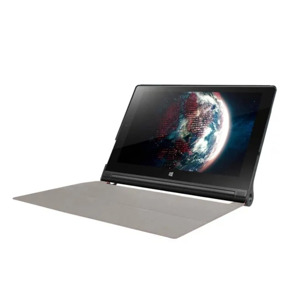 Чехол подставка тройного сложения из искусственной кожи для планшета Lenovo Yoga Tab 3 10