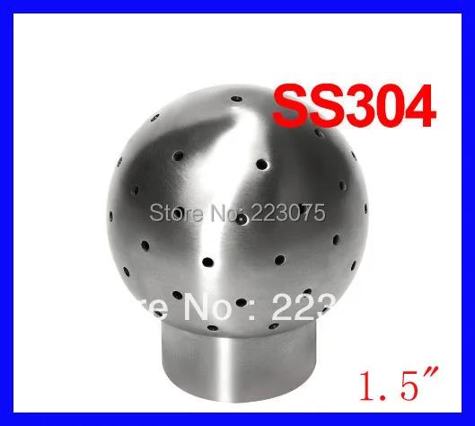 

1,5 "мяч-распылитель SS304, мяч для очистки распылением, мяч для статической очистки