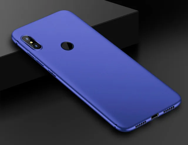 Blue Защитный матовый чехол из ТПУ чехол для Xiaomi mi 5 6 8 A2 9 lite SE mi x 2s 3 s Max 2 3 Играть Red mi 4X 5A 5 plus 7 Тонкий чехол s - Цвет: Blue
