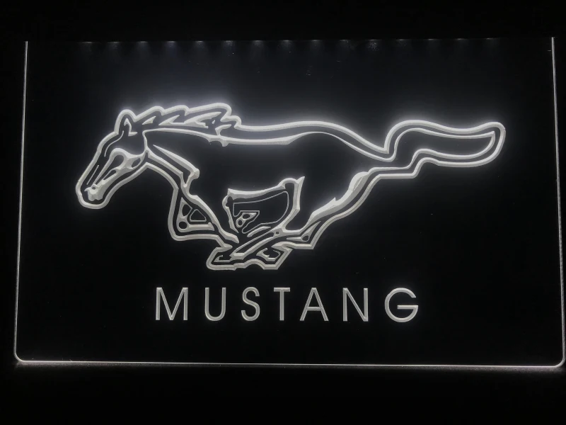 D054-неоновый светодиодный светильник Ford Mustang