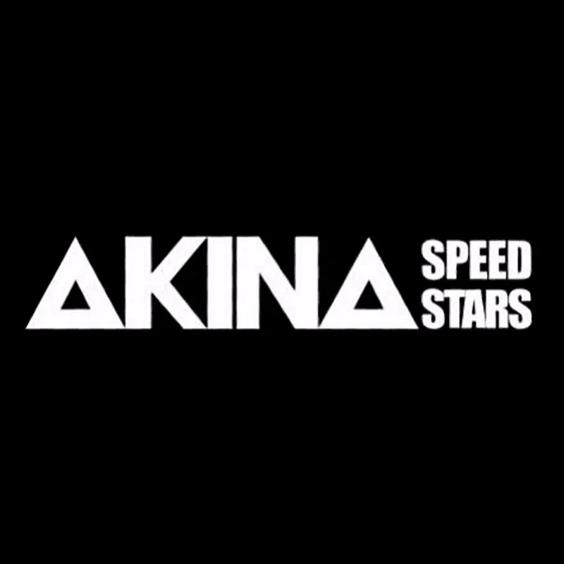 2 шт 21 6 см x 3 9 автомобильный Стайлинг скоростные звезды Akina персонализированные