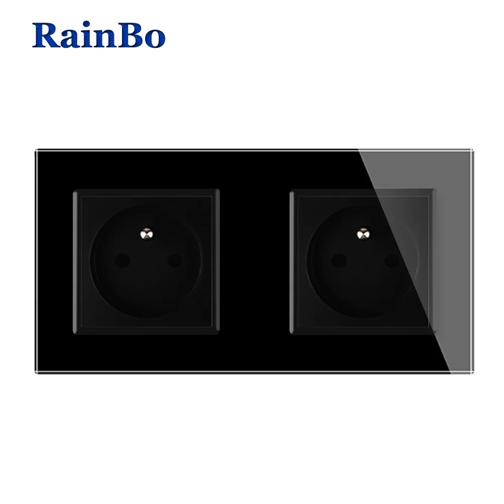Настенная розетка из стекловолокна RainBo Wall Франция мощность умная настенная AC250V