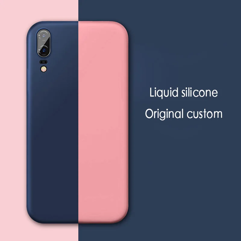 VOVTA чехол для huawei P20 Pro Чехол летний жидкий силиконовый Fundas Touch Well мягкий Lite P20Pro |