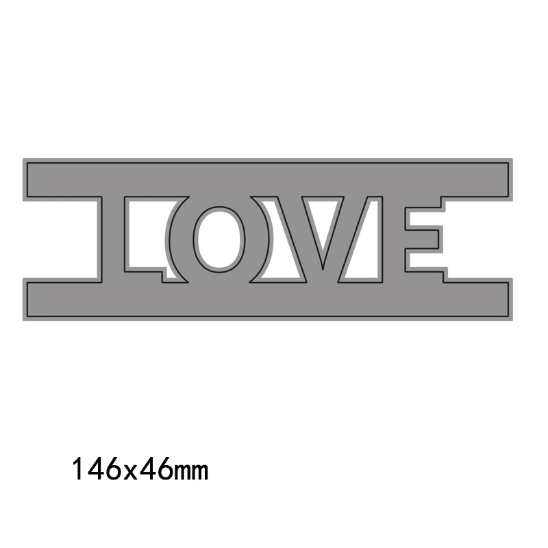 New Die Happy Letters Metal Cuts Cutting Dies For DIY Scrapbooking Embossing Photo Album Paper Cards Decorative Crafts | Дом и сад