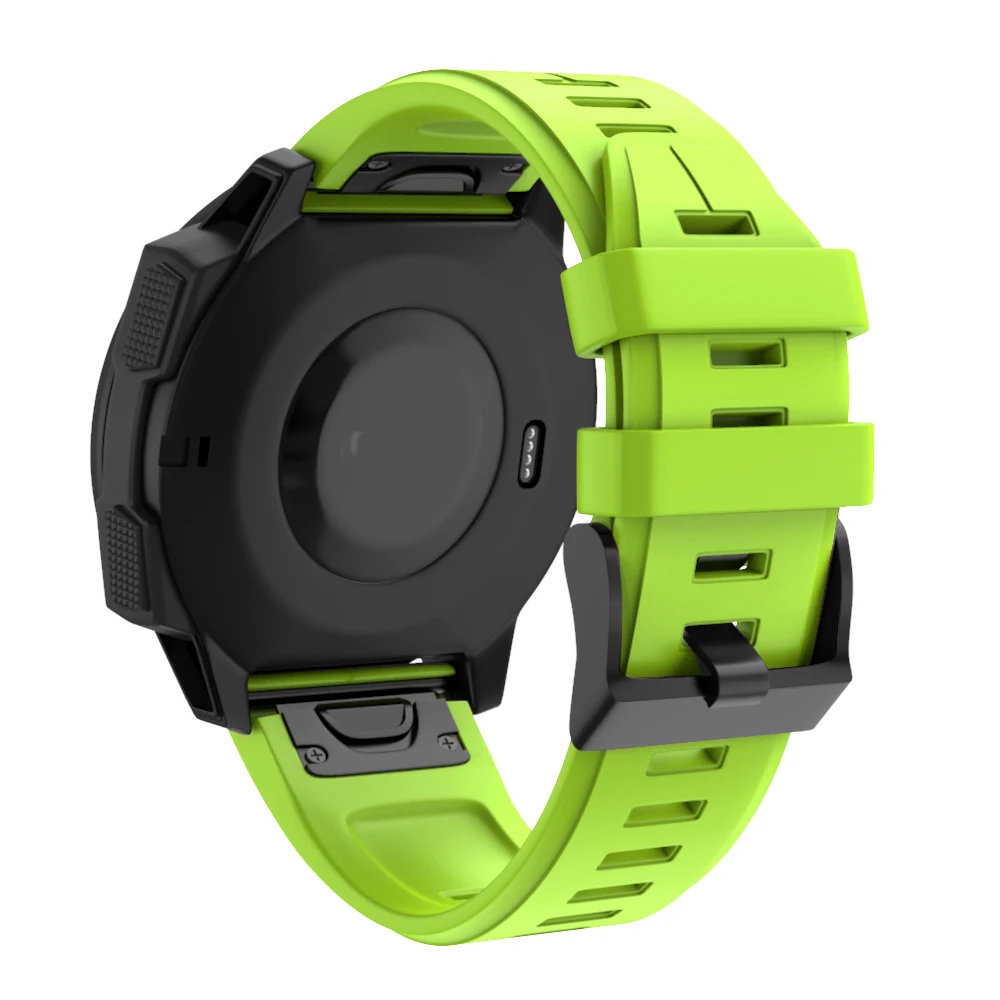 Ремешок силиконовый для наручных часов Garmin Fenix 5 5X 3 HR 6X 6 6S S60 MK1|Смарт-аксессуары| |