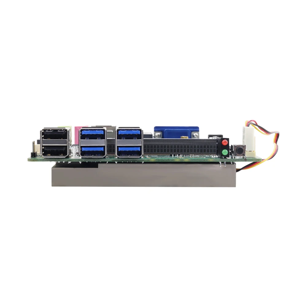 Материнская плата Mini ITX Intel Core i5-7200U Процессор DDR3L mSATA SATA 6xusb HDMI VGA Gigabit LAN Wifi 12V-5A Встроенная плата