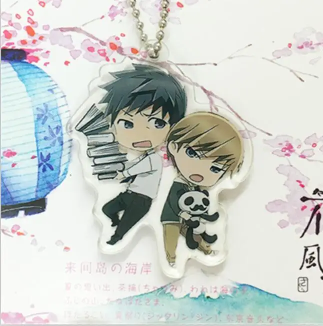 Гнилые для девочек и мальчиков Junjou Romantica Серебряный Мисаки Usami акихико брелок
