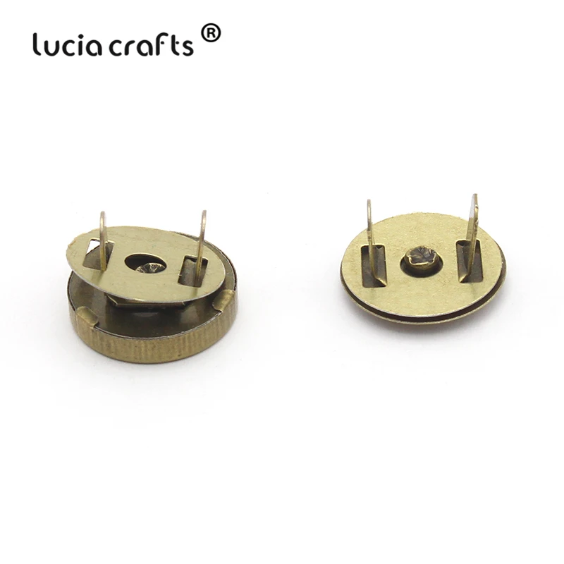 Lucia crafts 5 компл./лот 14 мм/18 мм магнит с декоративной металлической пряжкой и застежки-кнопки DIY Швейные Костюмы сумка аксессуары G1105