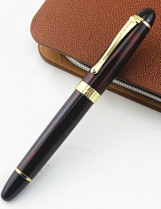 Jinhao X450 металлический круглый РОЛИК ручка без пенал Роскошные школьные канцелярские принадлежности Роскошный письменный милые ручки - Цвет: T