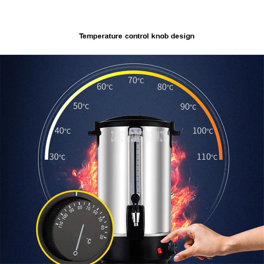 

8L Electric Kettle Hot Drinking Water Dispenser Commercial Coffee Drink Shop Use 30-110 Centigrade Keep Warm Water Heater Boiler