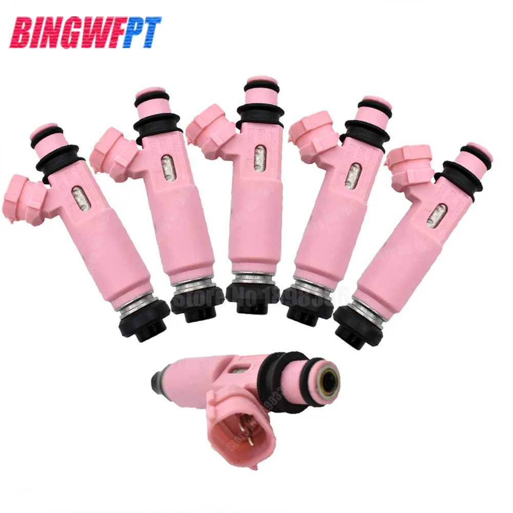 

6x 195500-4140 MR507376 fuel injectors for Mitsubishi Pajero Sport 6G72 3.0 V6 V73