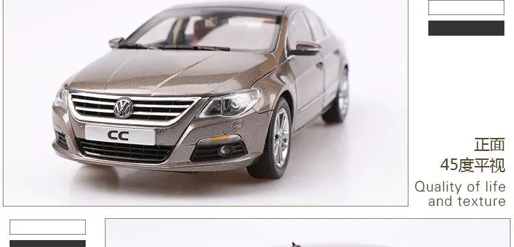 1:18 Volkswagen CC Модели моделирования золотой сплав модель автомобиля автомобильный для подарков