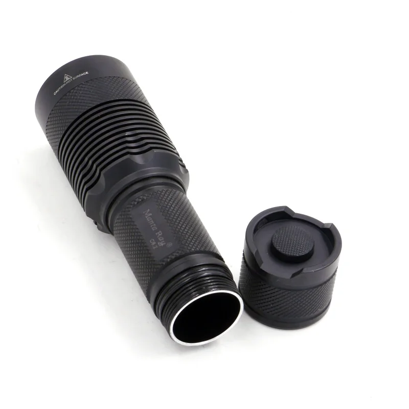 Черный Manta Ray C8.2 фонарик с Luminus SST-40.2 15 Вт светодиодный, медная DTP плата и стекло с ar-покрытием внутри, 7А Максимальный выходной драйвер