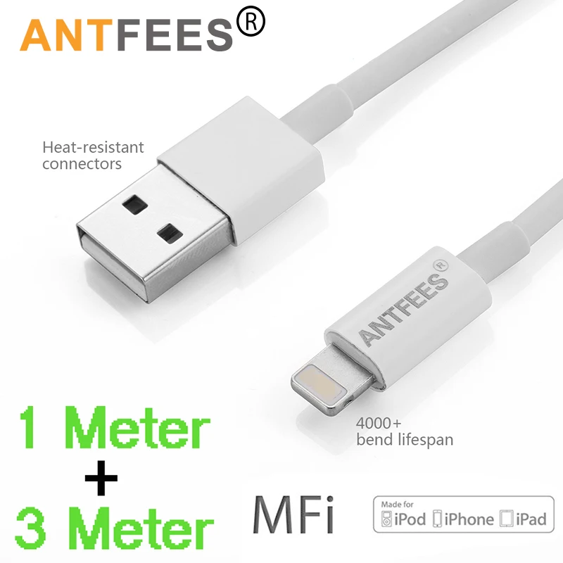 MFI Сертифицированный 8Pin 2.4A зарядный кабель для синхронизации данных USB шнуры iPhone 5