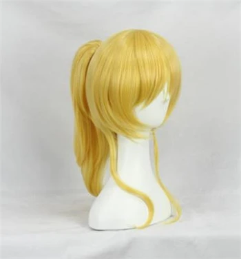 Индивидуальный размер Lovelive Ayase Eli Косплей Костюм Чонсам китайское платье костюмы на Хэллоуин для женщин аниме одежда костюмы cos - Цвет: wig