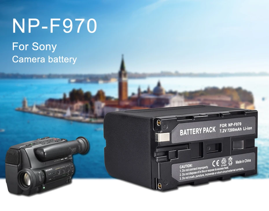 Пало NP-F960 F960 NPF960 камера аккумулятор 7,2 В 7200 мАч литий-ионный аккумулятор для цифровой камеры Sony dsc-s30 DSC-F707 MVC-CD200